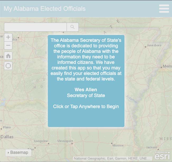 Elected Official Map